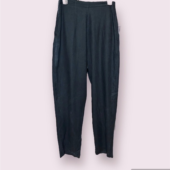 Vintage Connie Fails Pleated Black Pants - Picture 3 of 11